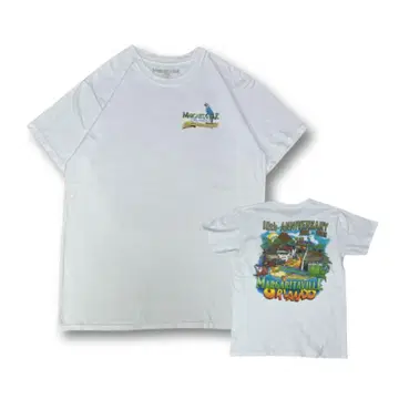 Margaritaville 10주년 기념 티셔츠 프린트 온두라스 제