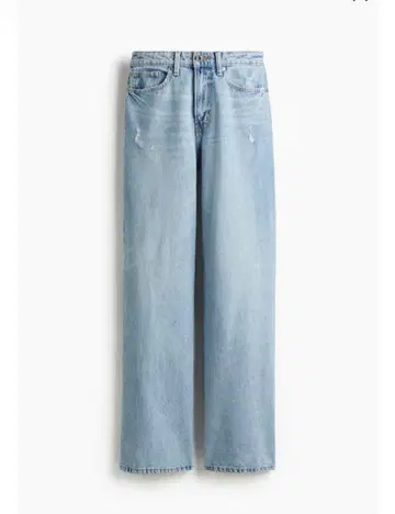 h&m 와이드 울트라 하이 데님