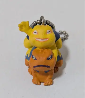 미사용품 NARUTO 가마키치 & 가마타츠 피규어 키링 나루토