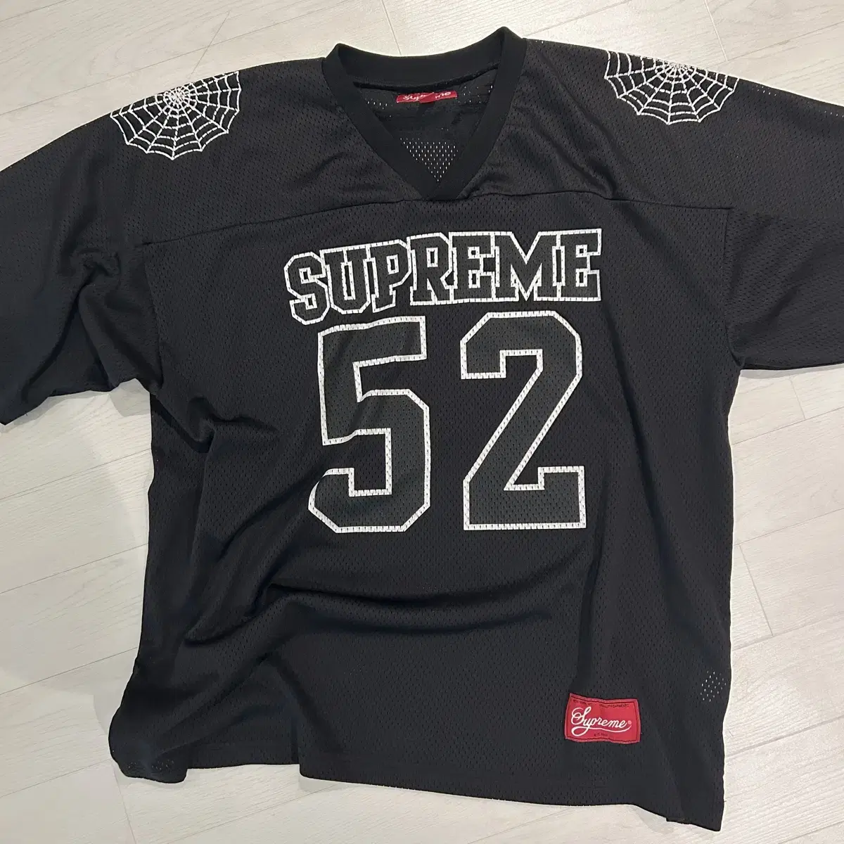 SUPREME | 슈프림 Supreme Jacquard Soccer Jersey Orange 24SS