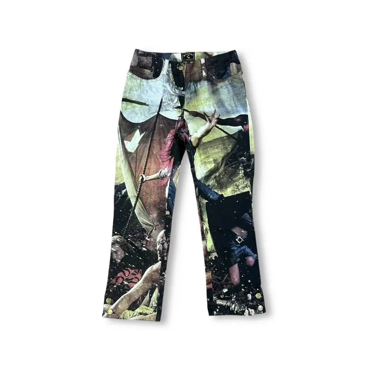 [INSTANTFUNK] VINTAGE WASHING BOOTCUT PANTS /追跡付 INSTANTFUNK | 인스턴트펑크 Instantfunk Vintage Washing
