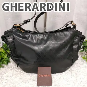 게라르디니 숄더백 블랙 GHERARDINI 가방 블랙 올 패턴
