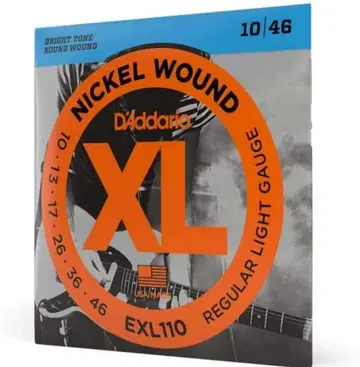 D'Addario 일렉 기타 줄 EXL110/EXL170 10팩