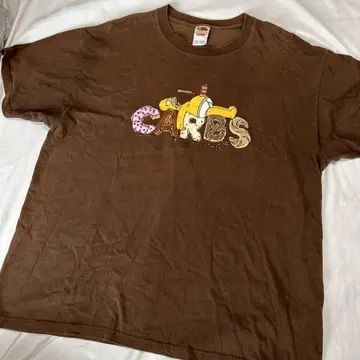 빈티지 XL 심슨 티셔츠 호머 Simpson 2000년대