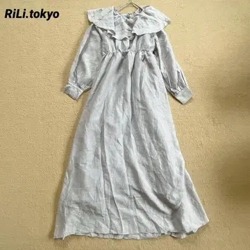 RiLi.tokyo 케이프 롱 원피스