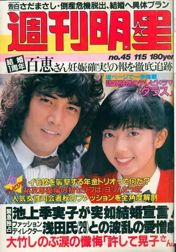슈에이샤 주간  1981년 11월 5일호 45