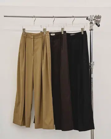 todayful Lightweight Tuck Trousers 38