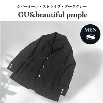 GU and 뷰티풀피플 커버올 스트라이프 그레이 S