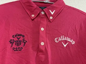 Callaway 빨간색 폴로셔츠 L