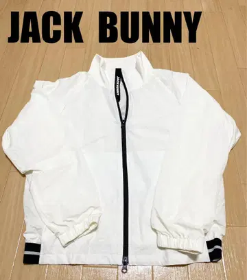 JACK BUNNY 여성용 자켓 화이트 봄/가을 얇은 소재 메쉬