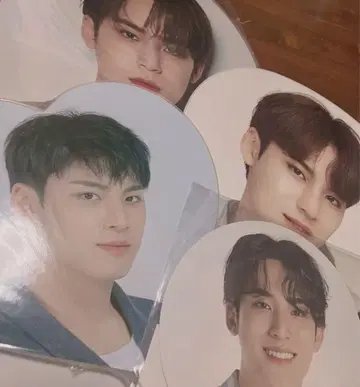 SEVENTEEN 민규 부채 4점