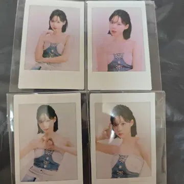 aespa 윈터 폴라로이드 4장 세트