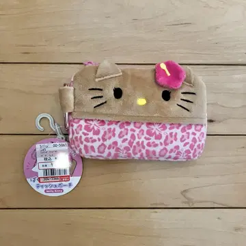 [미사용 새상품] 시마무라 햇볕에 탄 키티 티슈 파우치 핑크