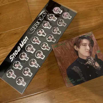 SnowMan 스노푸쿠 씰 솔로 어나더 자켓 병풍 사양 SERIOUS