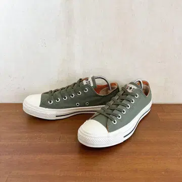 컨디션 최상 컨버스 올스타 밀 컬러 올리브 25.0cm