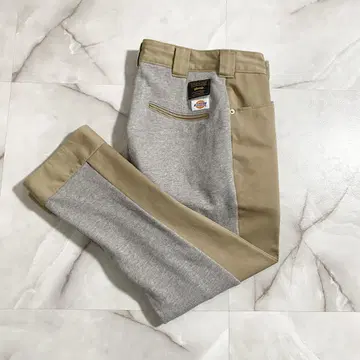 A17371 새상품급 gram x 디키즈 맨투맨 도킹 치노 베이지 1