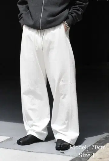 로스앤젤레스 어패럴 8.5oz Wide Leg Jersey Pants