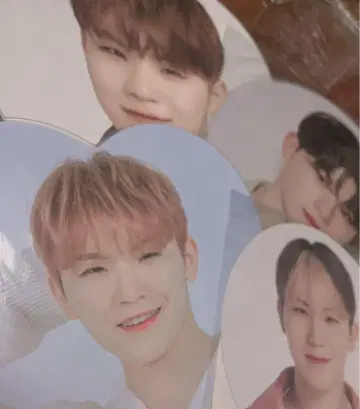 SEVENTEEN 우지 부채 4점