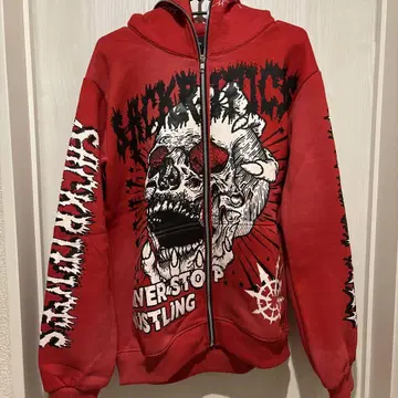 SACKRIFICES 후드티 sp5der HELLSTRA