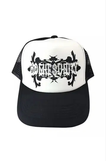ARABESQUE MESH CAP BLACK x WHITE (black)