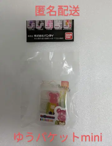 BE@RBRICK 베어브릭 가샤폰 클리어 멀티컬러