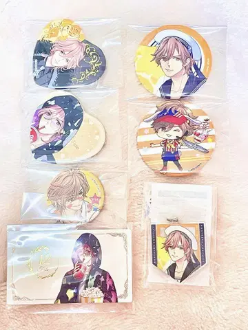 BROTHERS CONFLICT 아사히나 후토 캔뱃지 키링 카드
