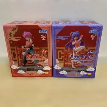 란마 1/2 란마 샴푸 피규어 세트