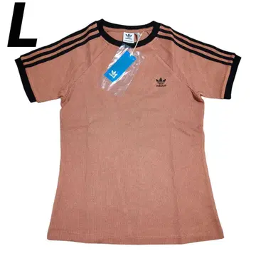 L) adidas 와플 반팔 티셔츠 아디다스 오리지널스 오렌지