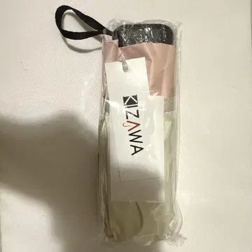 KIZAWA 컴팩트 양산 mini 5단식 6본살 바이컬러 오프 x 핑크