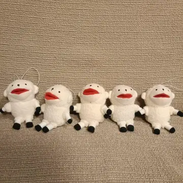 헤벨하우스 라무 미니 봉제인형 키링 봉제인형 새상품급