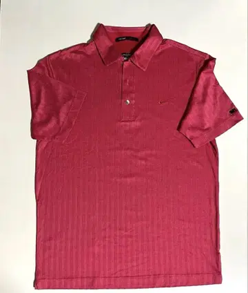 NIKE TIGER WOODS COLLECTION 셔츠 빨간색 스트라이프
