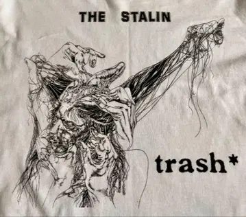 빈티지 STALIN 스타린 trash 티셔츠 PUNK 펑크