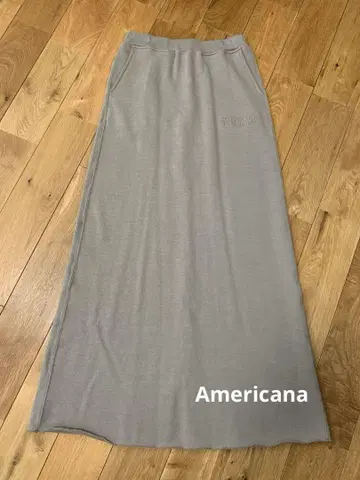 Deuxieme Classe AMERICANA 맨투맨 스커트 로고