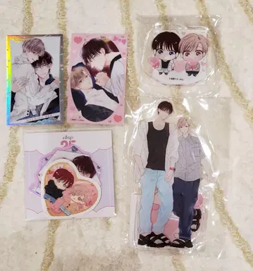 drap 25주년 기념전 하치노 우라 오로라 카드 아크릴 스탠드 스티커