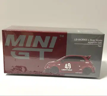 MINI-GT 아바르트 Red