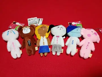 6종 유키오 게임센터 친구들 남코 한정 마스코트