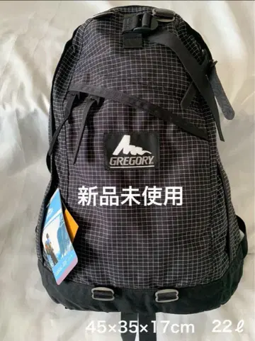 [ 은색 택 ] GREGORY 블랙 데이팩 made in USA 스펙트라