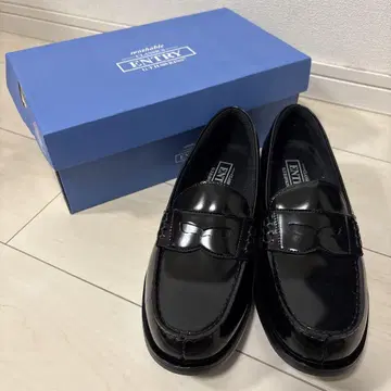 ENTRY HW10138 블랙 소프트 로퍼 25.0 cm