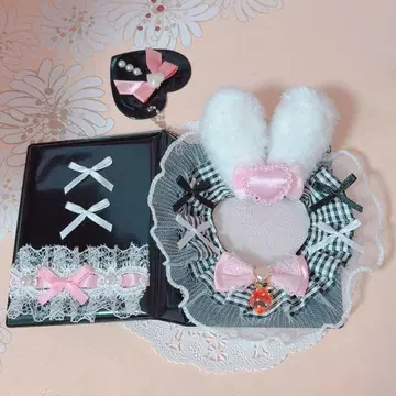 핑크 x 블랙 콜렉트북