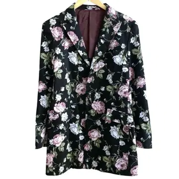 TORNADO MART 토네이도 마트 꽃무늬 테일러드 재킷 L