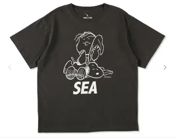 WIND AND SEA SMOOTHY xWDS PGT Snoopy Tee
