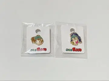 닌타마 란타로 젠포우지 이사쿠 나나마츠 코헤이타 핀 배지