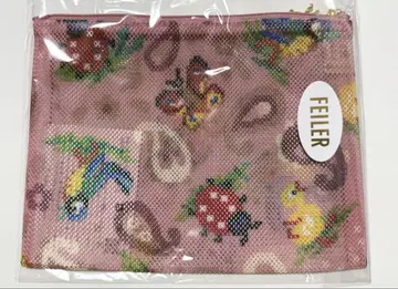 FEILER 하이디 페이즐리 메쉬 파우치 M 사이즈