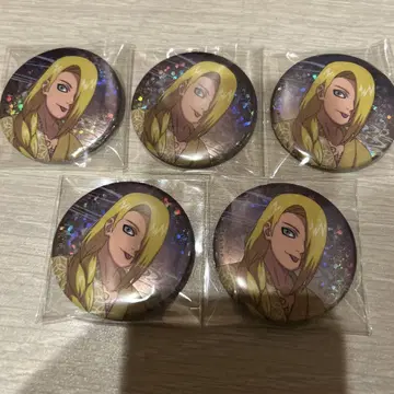 데이다라 NARUTO 애니메이트 카페 반딧불 캔뱃지 5개