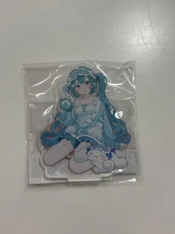 로프트 한정 Piapro 산리오 콜라보 하츠네 미쿠 아크릴 스탠드