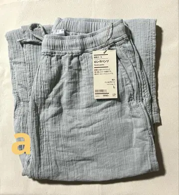 MUJI 양류 거즈 롱 팬츠
