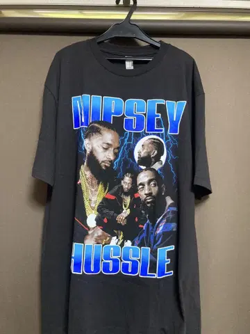 NIPSEY HUSSLE 티셔츠 XL 블랙