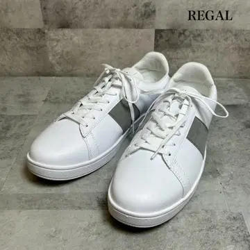 REGAL 리갈 가죽 스니커즈 26 남성용 화이트 RG120