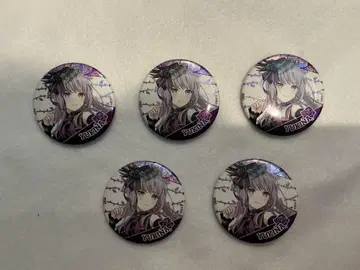 뱅드림 10주년 캔뱃지 Roselia 미나토 유키나 5개 세트