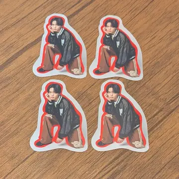 IMP. 카게야마 타쿠야 스티커 4매 세트